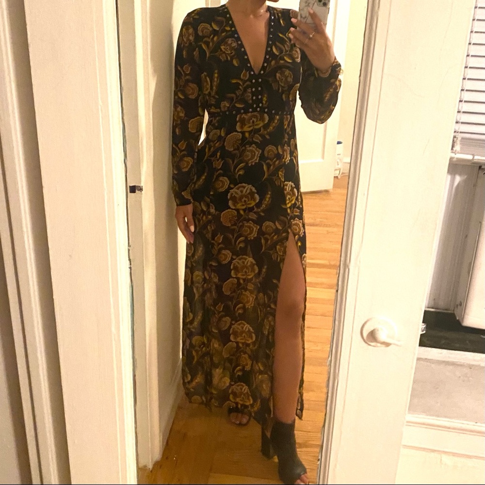 Maxi floral dress